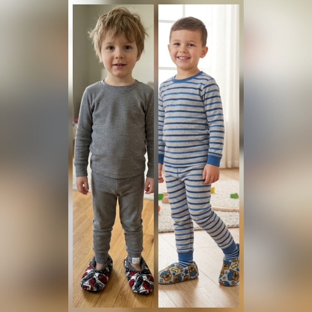 Bundle Disney Kids Slippers - Blue & Red Character Prints